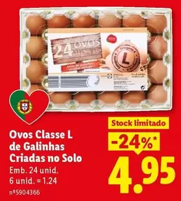 Ovos Classe L De Galinhas Criadas No Solo