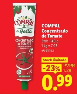 Compal - Concentrado De Tomate