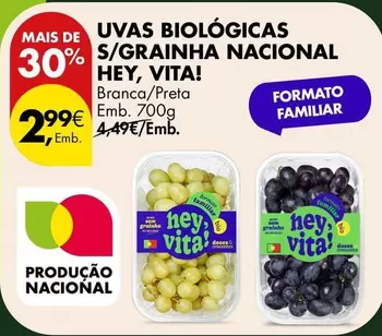 Nacional - Uvas Biologicas S/Grainha
