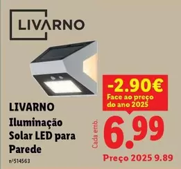 Iluminação Solar Led Para Parede