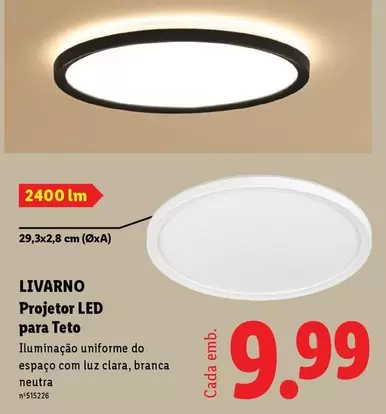 .Com - Projetor Led Para Teto
