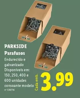 parkside - Parafusos