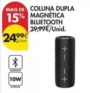 Microsoft - Coluna Dupla Magnética Bluetooth