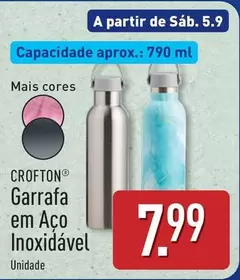 A+ - Garrafa Em Aço Inoxidavel
