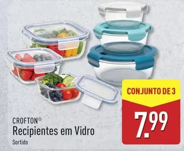 Recipientes Em Vidro