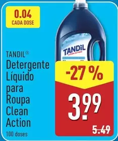 Detergente Liquido Para Roupa Clean Action