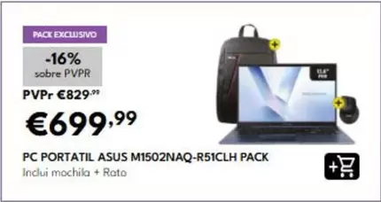 Asus - Pc Portatil M1502NAQ-R51CHLH