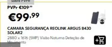 Argus - Camara Seguranca B430 Solar2