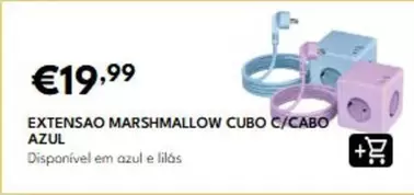 fita azul - Extensao Marshmallow Cubo