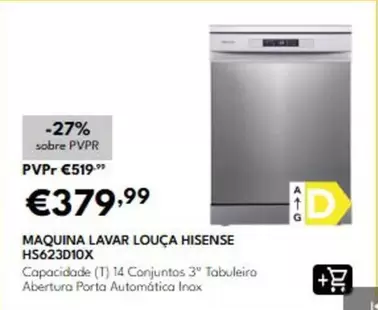 Hisense - Maquina Lavar Louça H5623d10x