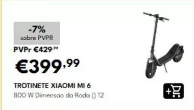 Xiaomi - Trotinete Mi 6