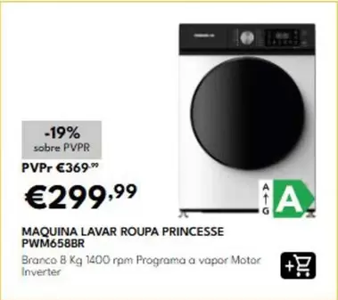 A+ - Maquina Lavar Roupa Pwm6588r