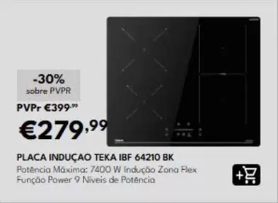 Teka - Placa Inducao Ibf 64210 Bk