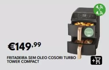 Fritadeira Sem Oleo Cosori Turbo Tower Compact