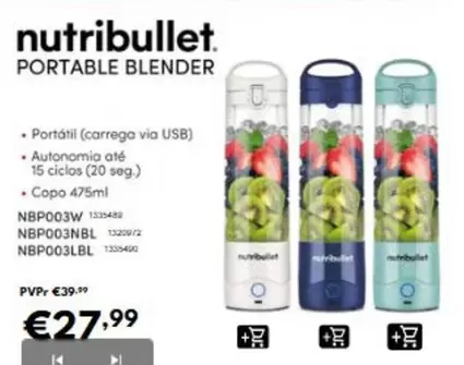 Nutribullet - Portable Blender