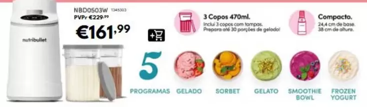 Nutribullet - 3 Copos