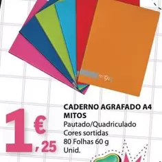 Mitos - Caderno Agrafado A4