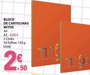 Mitos - Bloco De Cartolinas