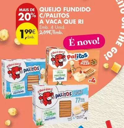 El Corte Inglés - Queijo Fundido C/ Palitos A Vaca Que Ri