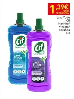 cif - Lava-Tudo Marinho/Vinagre/Lavanda
