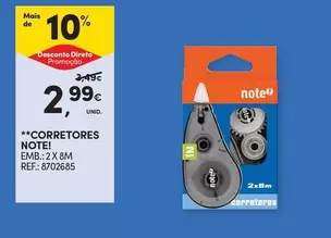 Note - Correctores