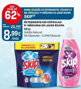 Skip - Detergente Em Cápsulas P/ Maquina De Lavar Roupa
