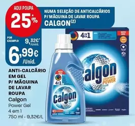 Calgon - Anti-Calcario Em Gel P/ Maquina De Lavar Roupa