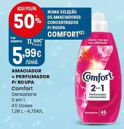 Comfort - Amaciador + Perfumador P/Roupa