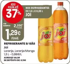 Joi - Refrigerante S/ Gas