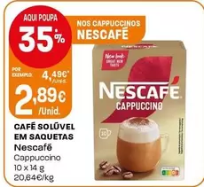 Nescafé - Café Soluvel Em Saquetas