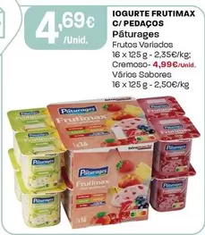Páturages - Iogurte Frutimax C/ Pedaços
