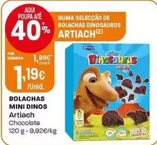 Artiach - Bolachas Mini Dinos