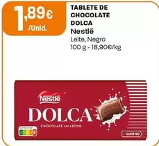 Nestlé - Tablete De Chocolate Dolca