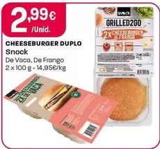 Snock - Cheeseburger Duplo