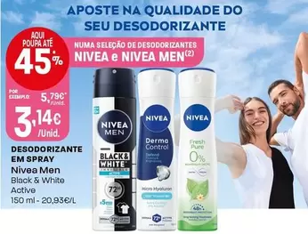 Nivea Men - Desodorizante Em Spray
