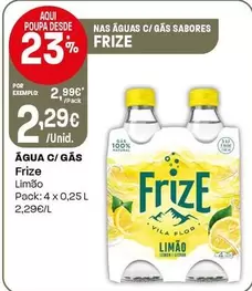 Frize - Água C/ Gas