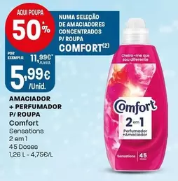 Comfort - Amaciador + Perfumador P/Roupa