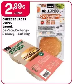 Snock - Cheeseburger Duplo