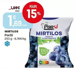 Porsi - Mirtilos