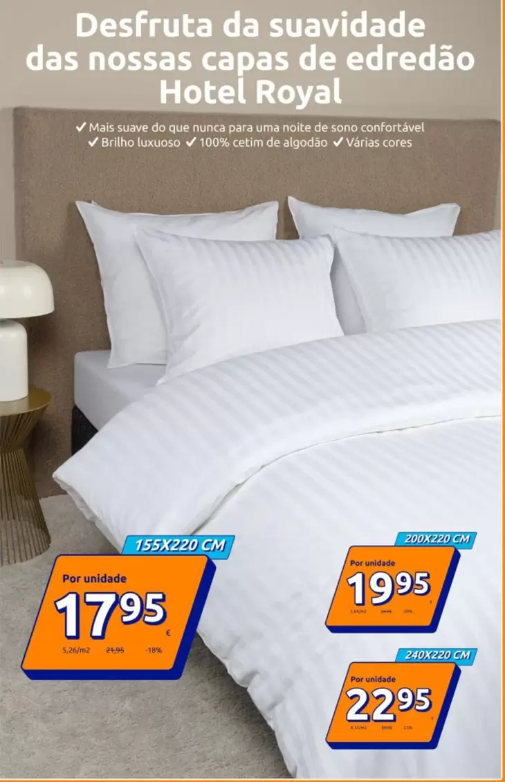 Desfruta Da Suavidade Das Nossas Capas De Edredão Hotel Royal
