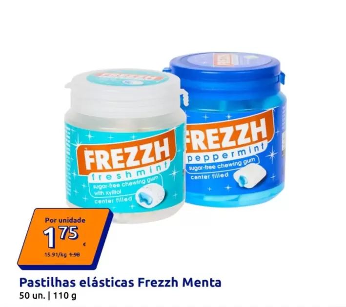 Frezzh - Pastilhas Elásticas Menta