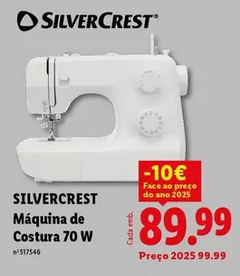 silvercrest - Maquina De Costura 70 W