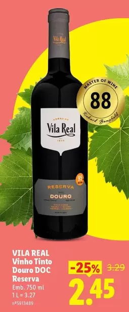 Vila Real - Vinho Tinto Douro DOC Reserva