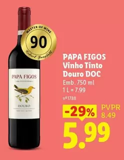 papa figos - Vinho Tinto Douro DOC