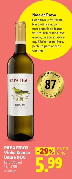 papa figos - Winho Branco Douro DOC