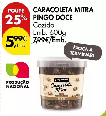 pingo doce - Caracoleta Mitra