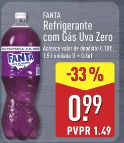 fanta - Refrigerante com Gas Uva Zero