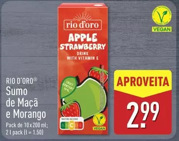 Apple - Sumo De Maçã E Morango