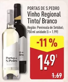 Vinho Regional Tinto/ Branco