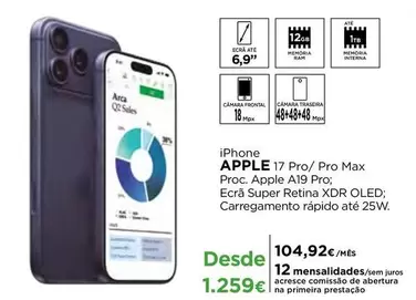 Apple - iPhone Apple 17 Pro/Pro Max
